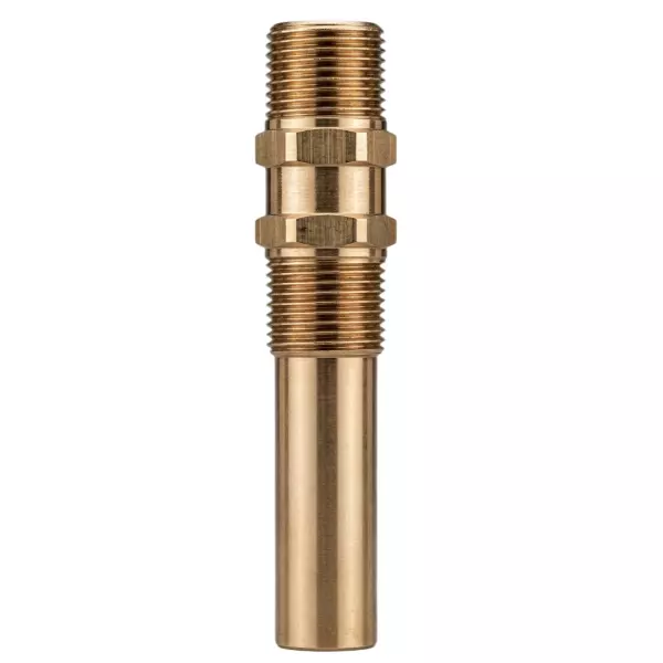 DRP Brass Ferrules Nipple (1/2 inch) 15 mm For Plumbing And Pipe Fittings