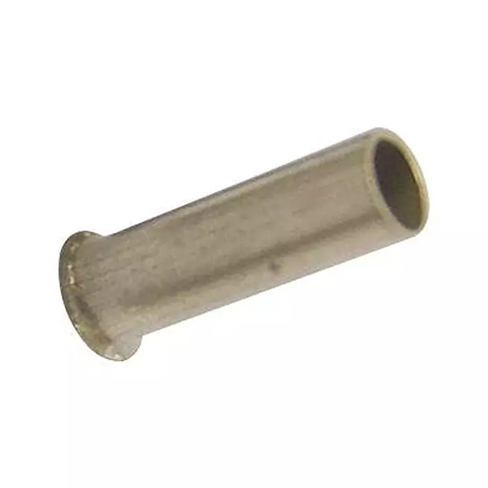 PANDUIT Bootlace Ferrules TERMINAL, WIRE FERRULE, 4AWG, UNINSUL, F85-18-C (Pack of 2)