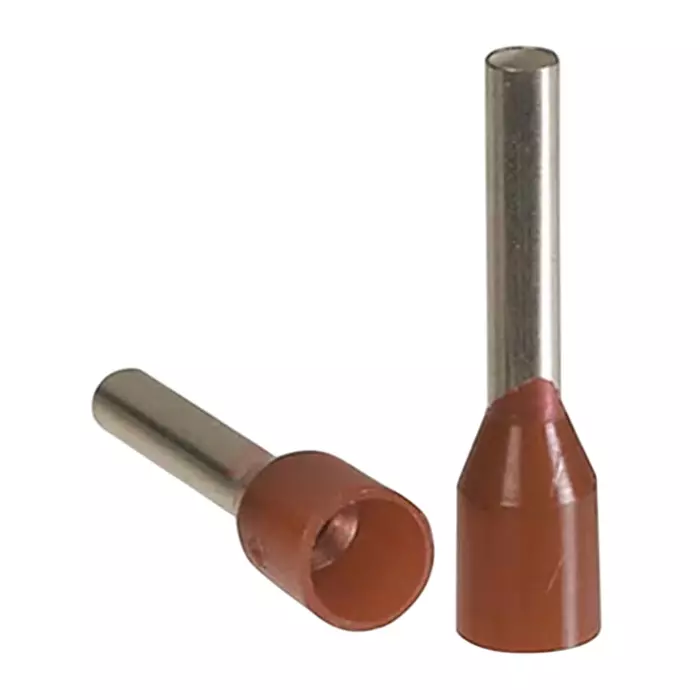ALTECH Insulated Crimp Bootlace Ferrule 10 mm Pin Length 2 mm Pin Diameter 1.5 mm² Wire Size Red, 2400 (Pack of 100)