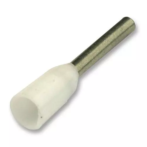 AMP - TE CONNECTIVITY FERRULE, AWG20, WHITE, 966067-2 (Pack 100)