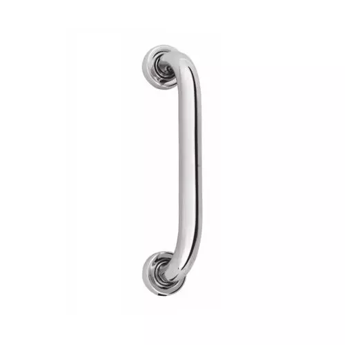 Somany Grab Bar 250 mm Signature Collection Pinnacle Series Wall Mount Chrome Finish Metal Body, 272150050081