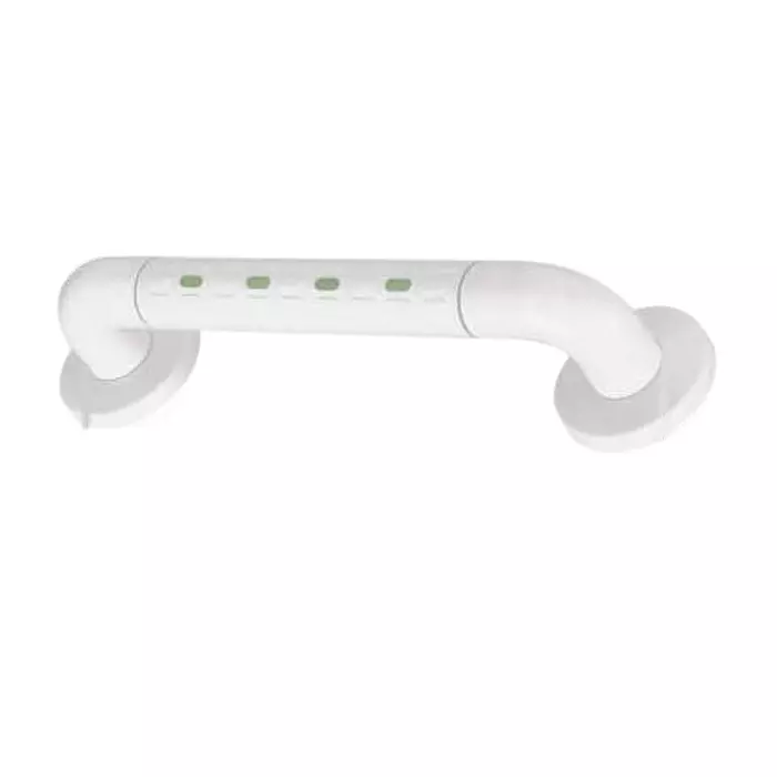 PLATO Disabled Grab Bar ABS Wall Mounted White 400 mm, 4220