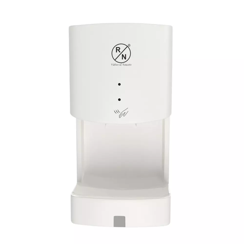 RN Automatic Hand Dryer White 10.15 sec Dry Time 90 m³/Hr Nominal Air Flow, RNAHD02011