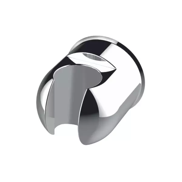 SUPREME Holder Stopper Wall Mount Chrome Finish, Silver