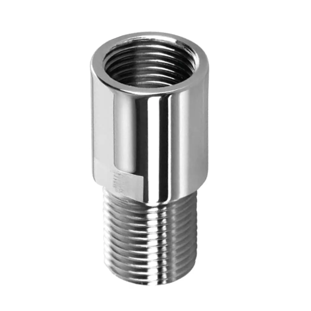 CASLLA Extension Nipple Brass Silver Chrome Finish 4 inch (100 mm), AUX-EN-205E