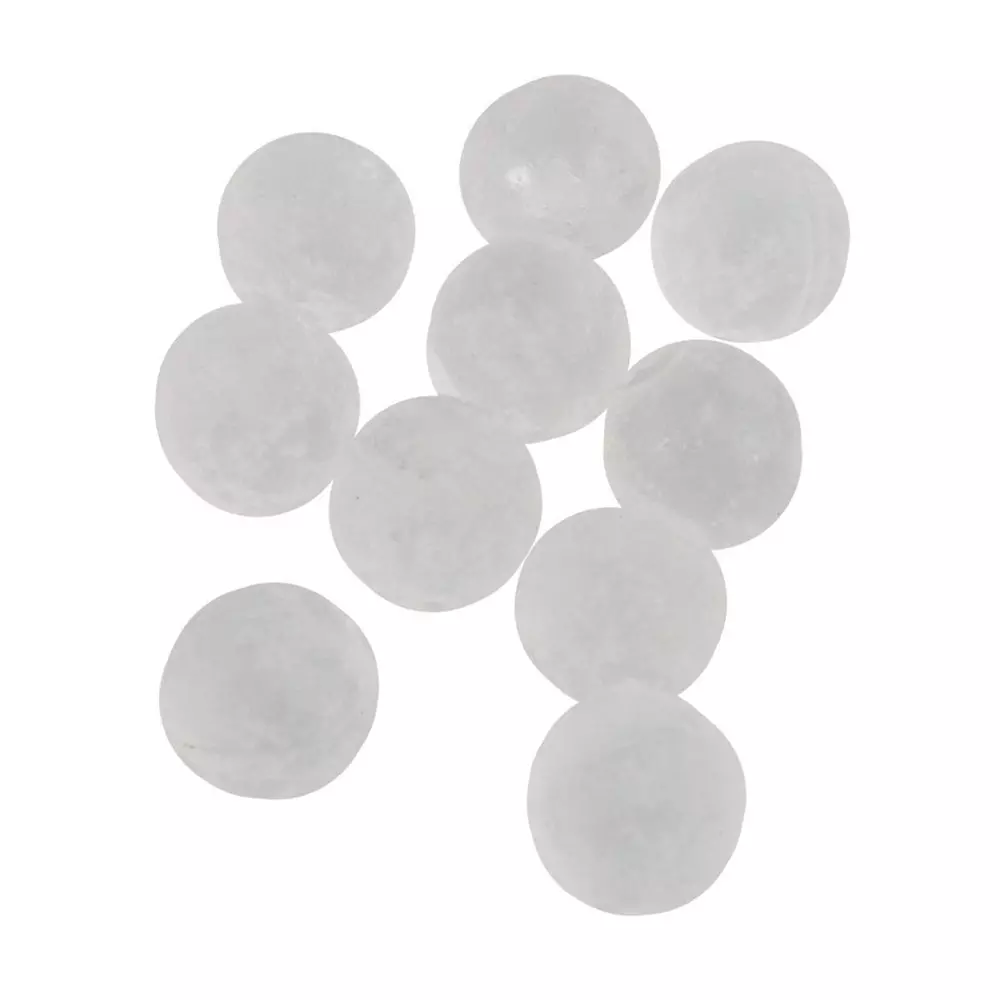 ELEGANT CASA Siliphos Ball Polyphosphate 3 cm Milky White, 5E-X16W-J88K (Pack of 10)