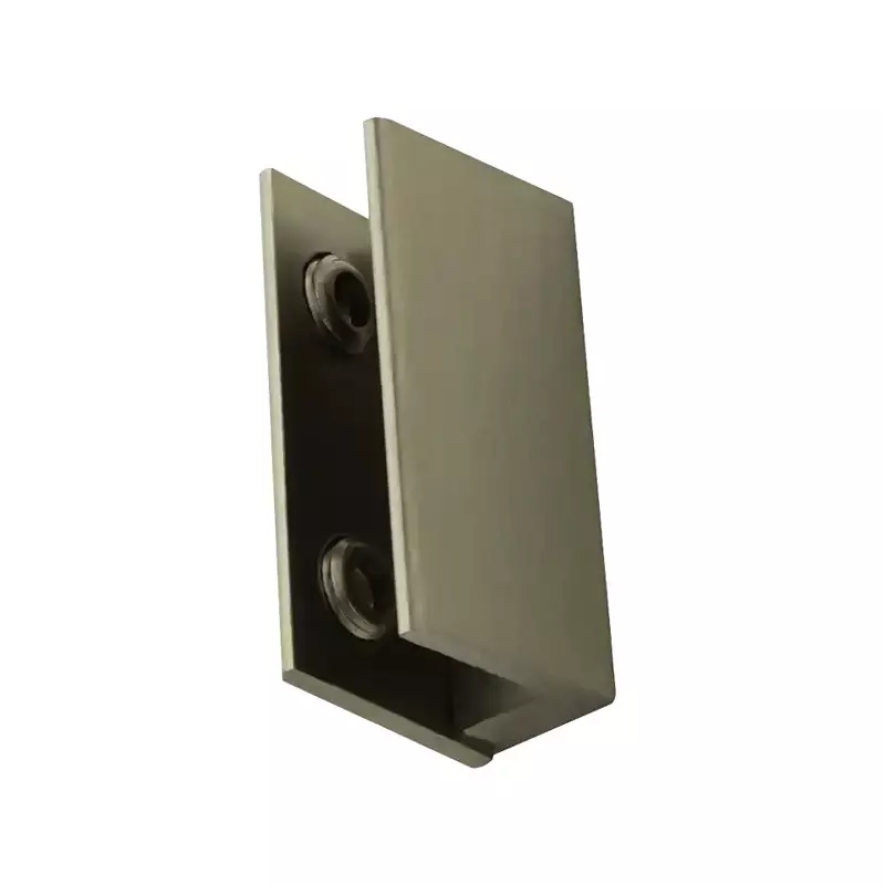 Magmus U Folding Bracket 50x8 mm Brass Satin Silver Finish, 802008.05