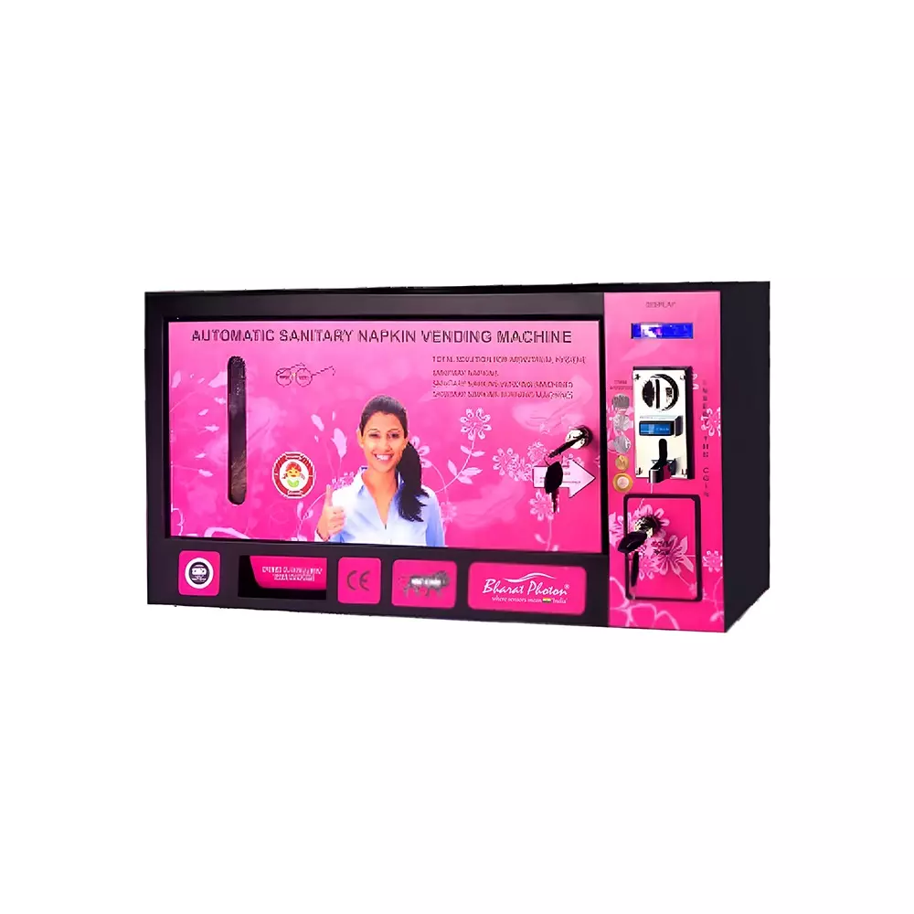 Bharat Photon Sanitary Napkin Vending Machine Suitable for Public Places, BP-SVM-50