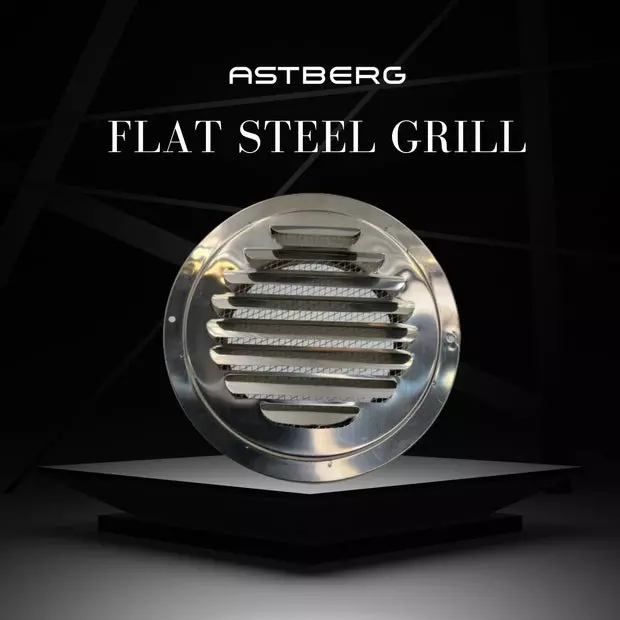 Astberg Outer Flat Grill 150 mm (6 inch), ASG150