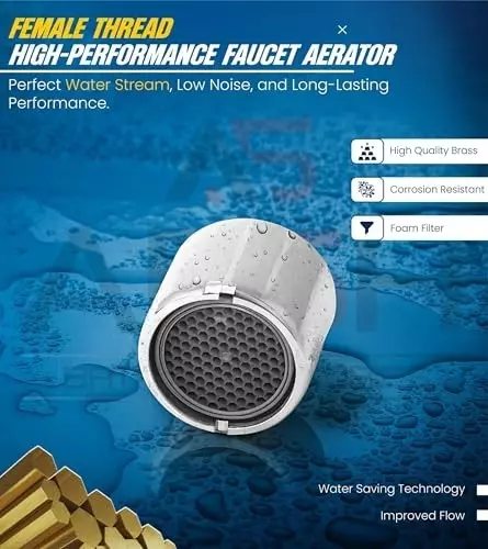 ar5h-high-performance-faucet-aerator-brass-22-mm-female-thread-with-foam-flow-silver-pack-of-3-pcs