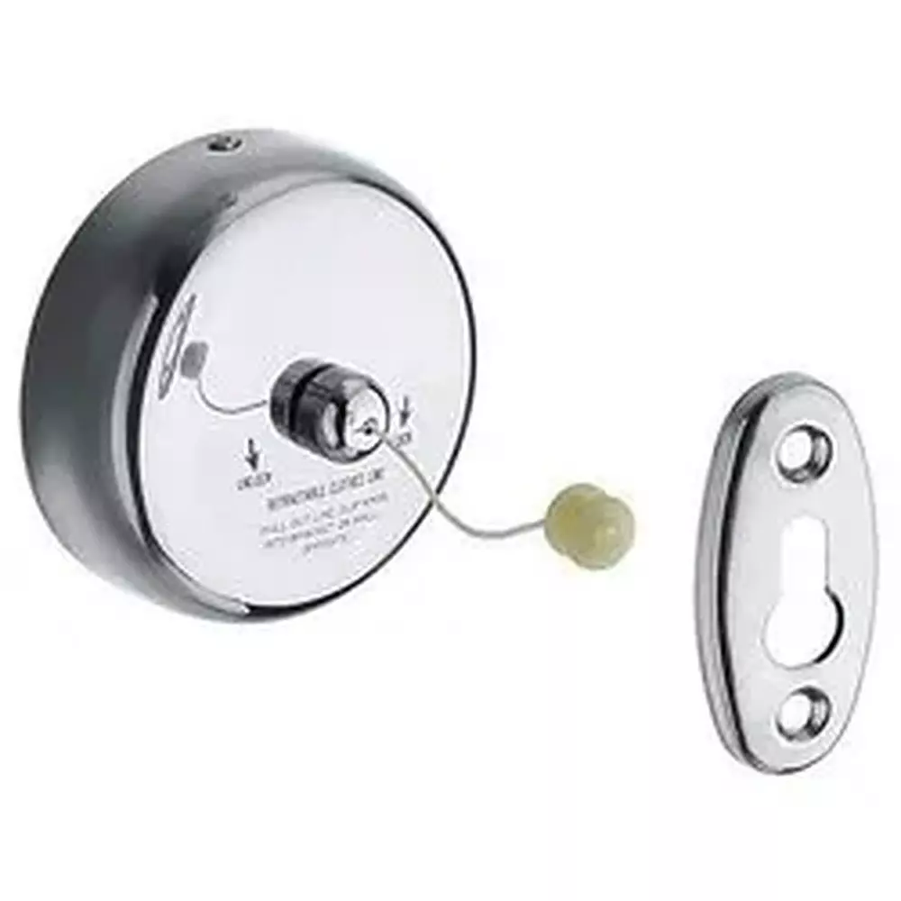 Somany Cloth Liner Signature Allied Products Collection Chrome Finish Metal Body, 272150050041