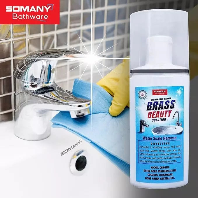 Somany Faucet Cleaning Solution for Faucets Brass Beauty Series Signature Collection