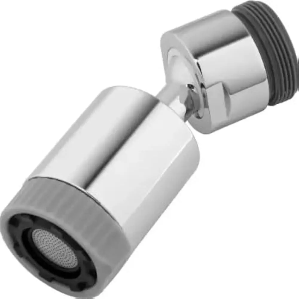 Somany Two Flow Aerator Universal 360° Signature Allied Products Collection Chrome Finish Metal and Plastic Body, 272150051021