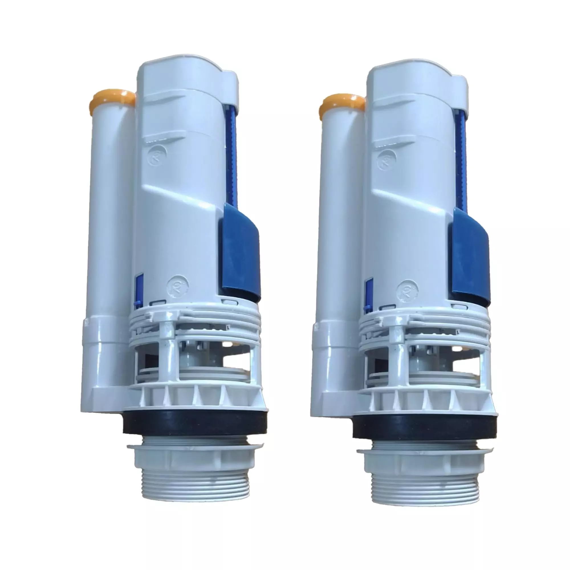 ELEGANT CASA Toilet Flushing Siphon ABS 150-200 mm White (Pack of 2)