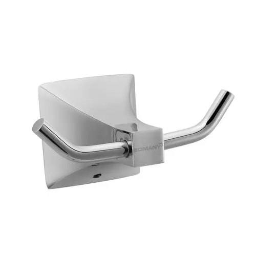 Somany Robe Hook French Collection Giza Series Chrome Finish Metal Body Wall Mount, 272151340051