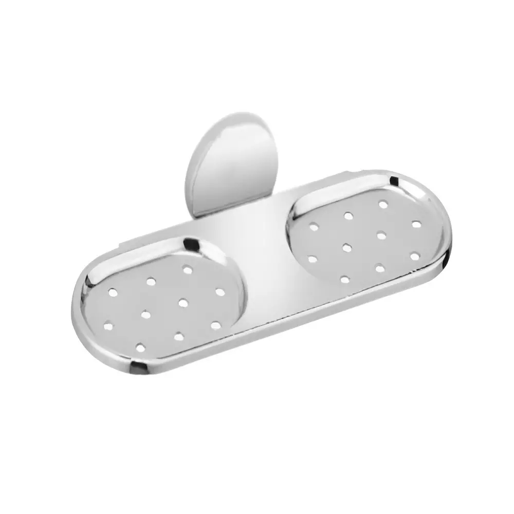 Ethos Double Soap Dish Stainless Steel Wall Mounted for Bathroom, CN-1009