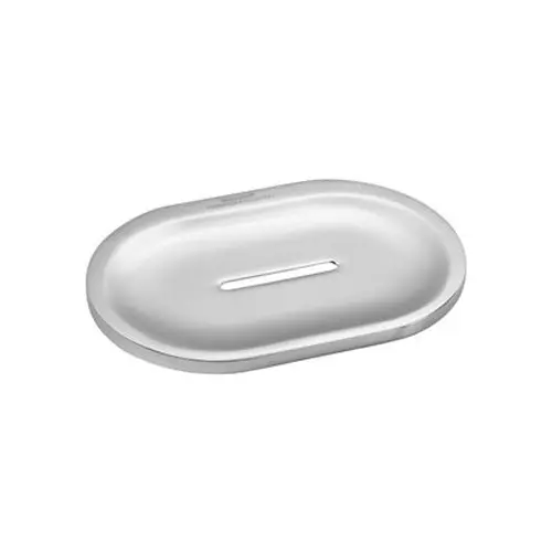 Somany Soap Dish French Collection Liana Series Chrome Finish Metal Body Wall Mount, 272151390191