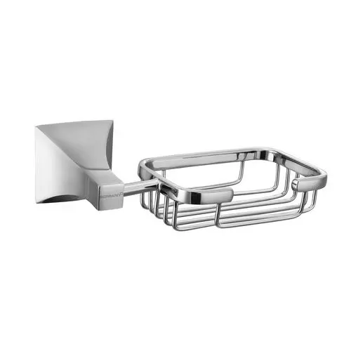 Somany Soap Basket French Collection Giza Series Chrome Finish Metal Body Wall Mount, 272151340091