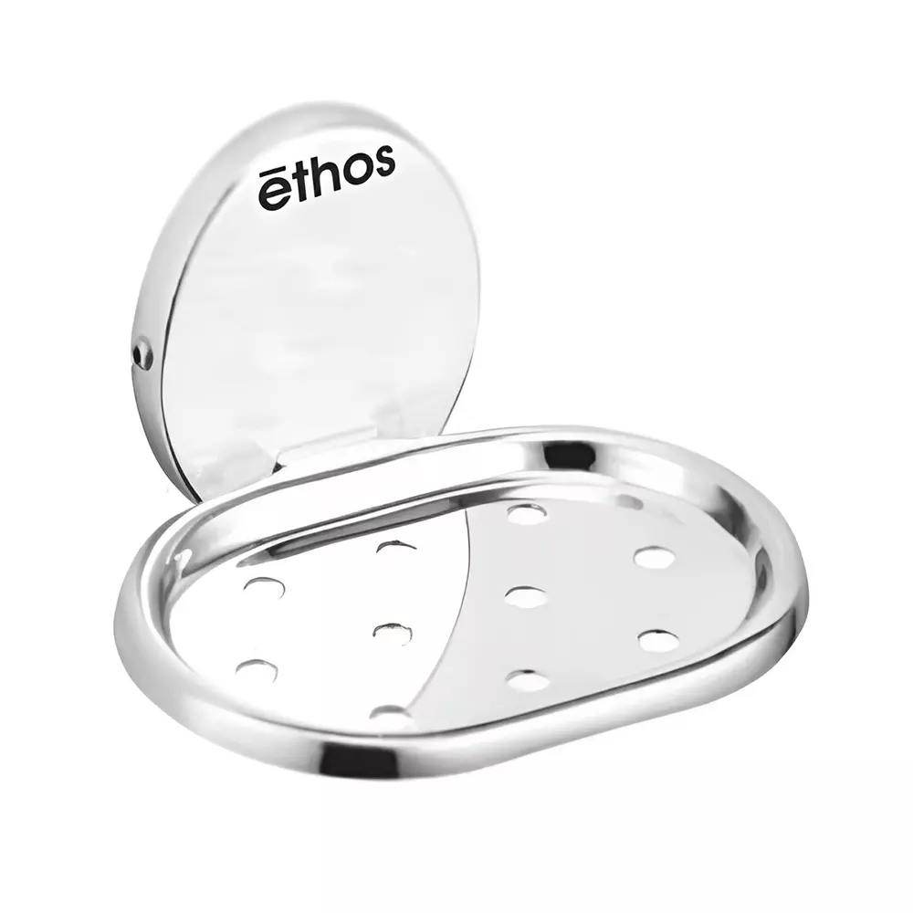 Ethos Soap Dish Stainless Steel Wall Mounted for Bathroom, CN-1004