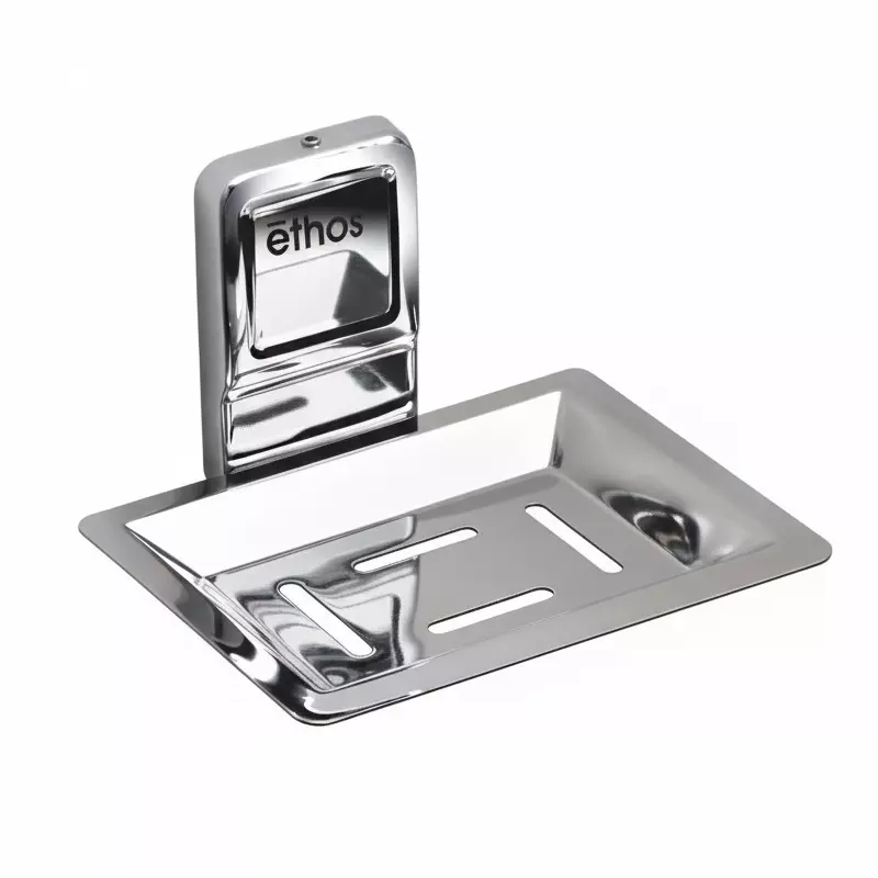 Ethos Soap Dish Stainless Steel Wall Mounted for Bathroom, AP-1004