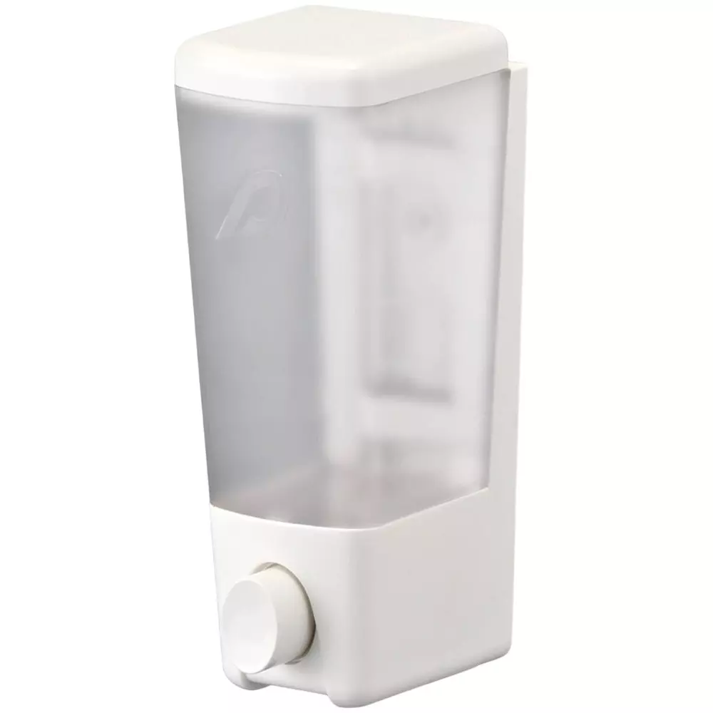 Sparsh Pearl Liquid Dispenser 400 ml White Plastic, SD-257