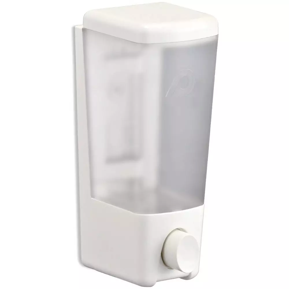 Sparsh Pearl Liquid Dispenser 400 ml White Plastic, SD-257