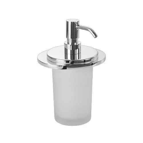 Somany Soap Dispenser French Collection Liana Series Chrome Finish Metal Body Wall Mount, 272151390181