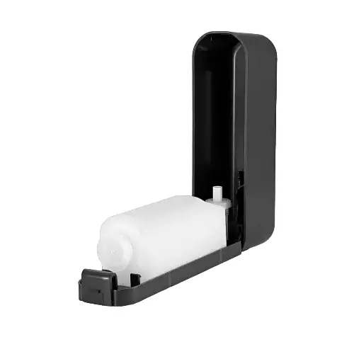 Carnival 350 ml Plastic Multi Function Liquid Shampoo Dispenser Black
