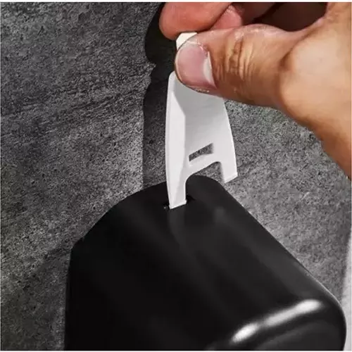 Carnival 350 ml Plastic Multi Function Liquid Shampoo Dispenser Black