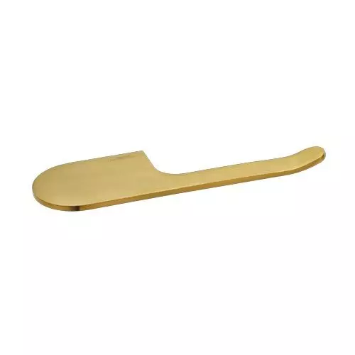Somany Toilet Paper Holder French Collection Liana Series Brushed Gold Finish Metal Body Wall Mount, 272151390311