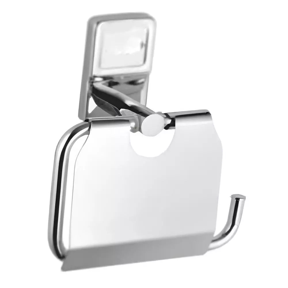 Ethos Paper Holder With Flap Stainless Steel Wall Mounted for Bathroom, AP-1007A