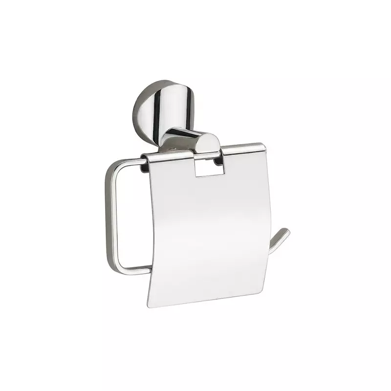Aquai Toilet Paper Holder Stainless Steel Chrome for Bathroom Use, EC-1609
