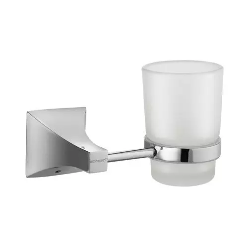 Somany Tumbler Holder French Collection Giza Series Chrome Finish Metal Body Wall Mount, 272151340041