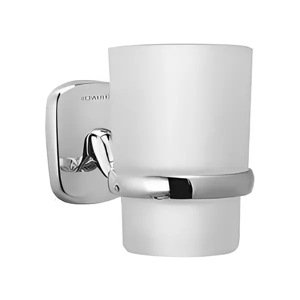 Somany Tumbler Holder Signature Collection Pinnacle Series Wall Mount Chrome Finish Metal Body, 272130740011