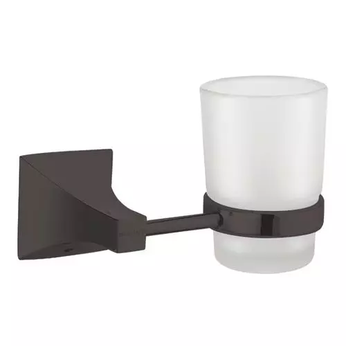 Somany Tumbler Holder French Collection Giza Series Gun Metal Finish Metal Body Wall Mount, 272151340381