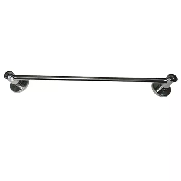 SAIJAL Eco Towel Holder Stainless Steel Silver Round Shape 900 mm, VIS-20209