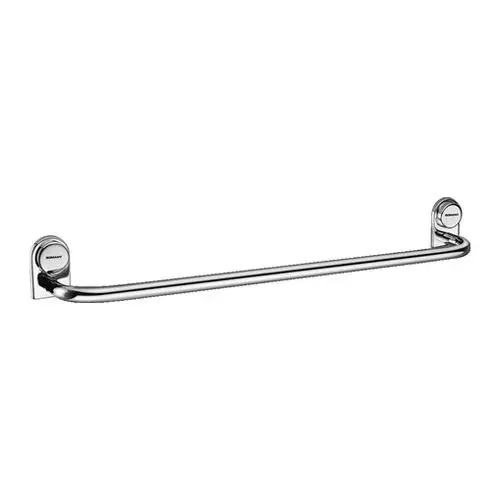 Somany Towel Rod Signature Collection Dhaara Series Wall Mount Chrome Finish Metal Body, 272130120071
