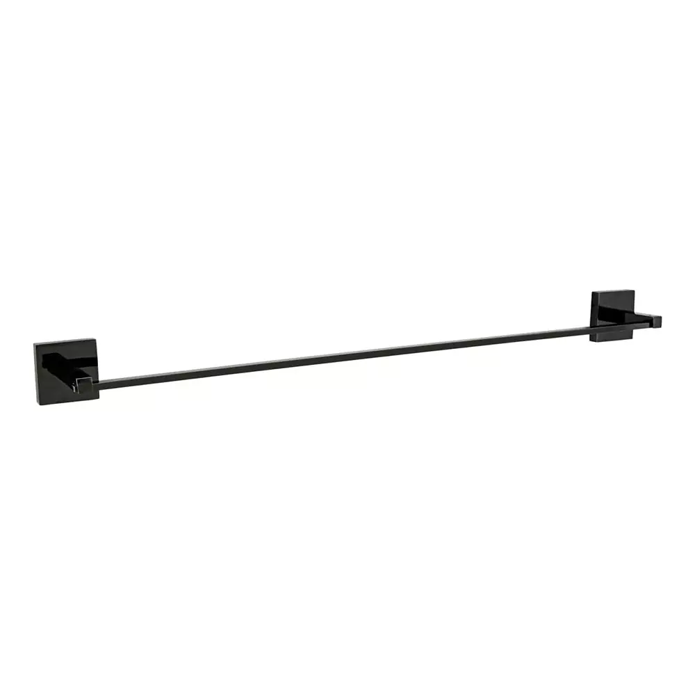 Parryware Sigma Towel Rail 600 mm Length Wall Mount Stainless Steel Shiny Black, T5901A5