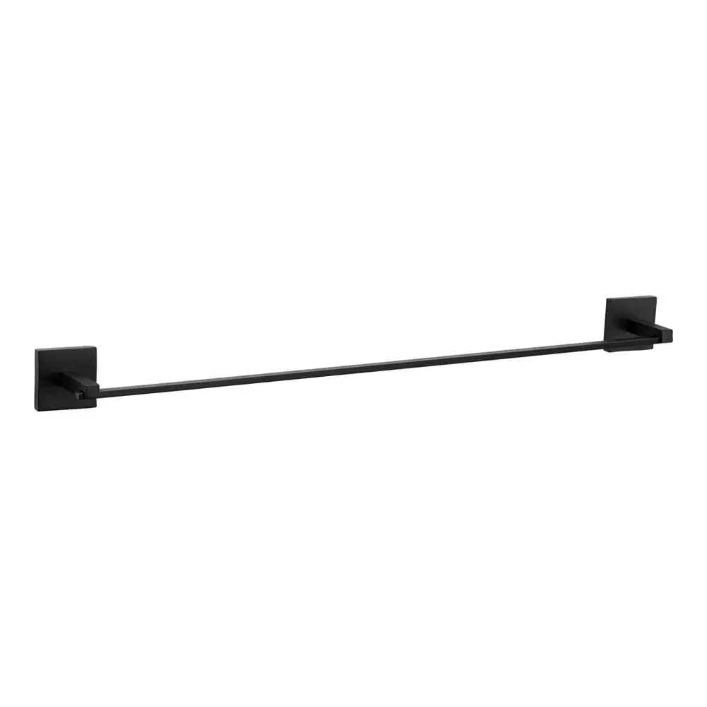 Parryware Sigma Towel Rail 600 mm Length Wall Mount Stainless Steel Matte Black, T59017C