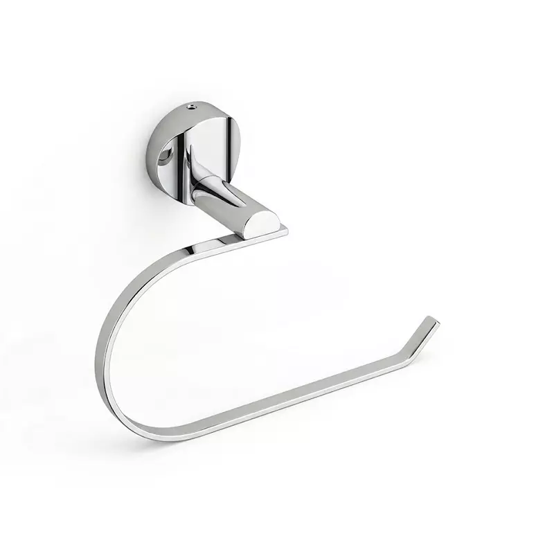 Aquai Towel Ring Stainless Steel Chrome for Bathroom Use, EC-1606