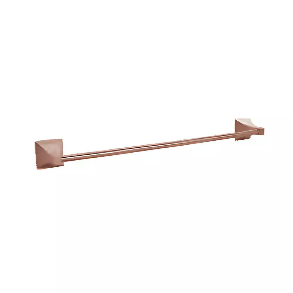 Somany Towel Rod French Collection Giza Series Rose Gold Finish Metal Body Wall Mount, 272151340111
