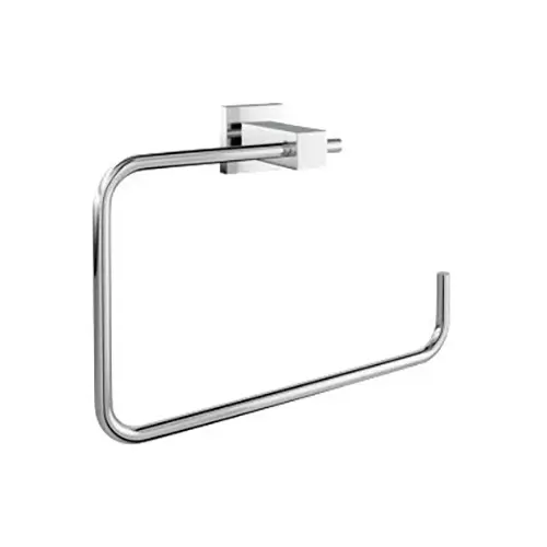 CASLLA Towel Ring Stainless Steel Silver, ACC-SQ-103
