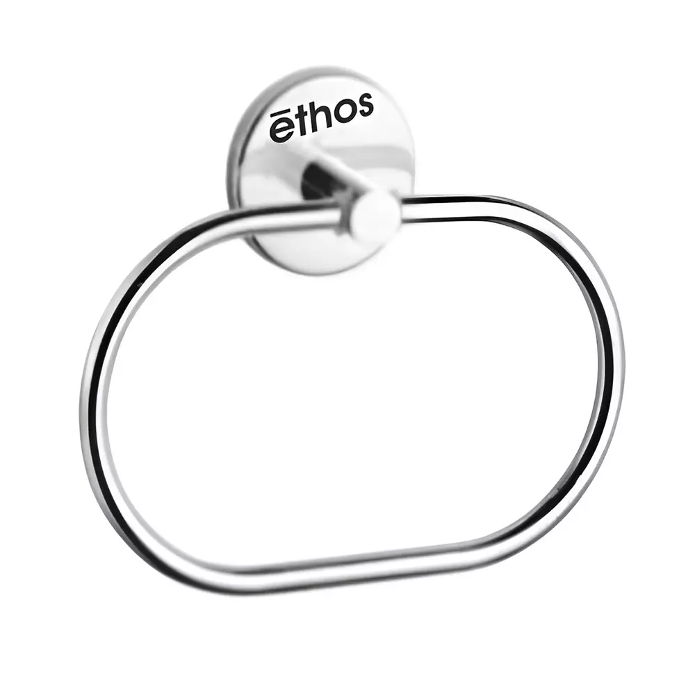 Ethos Towel Ring Stainless Steel Wall Mounted for Bathroom, CN-1003