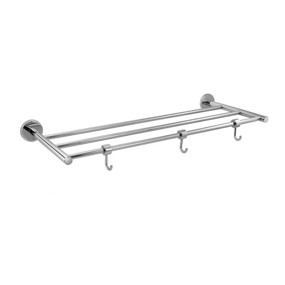 Jaquar Towel Rack Chrome Finish 600 mm Silver, CPA-1181FH