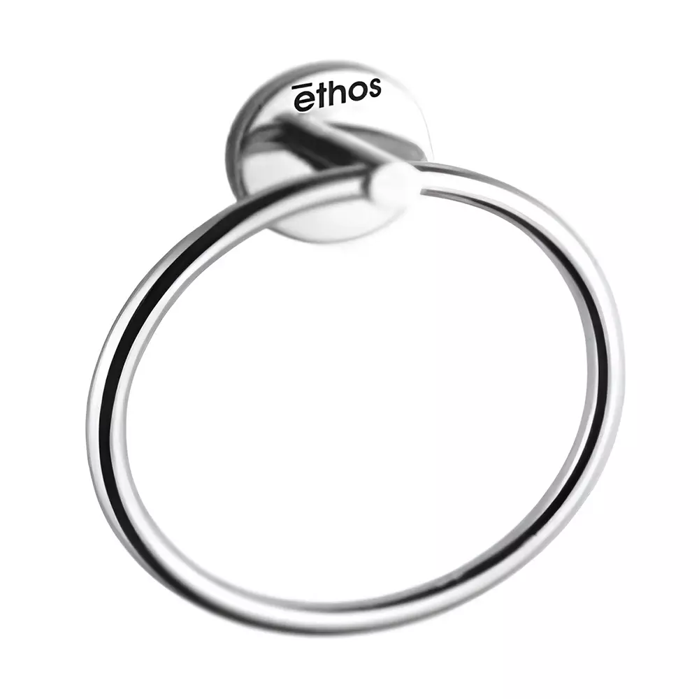 Ethos Towel Ring Stainless Steel Wall Mounted for Bathroom, CN-1003A