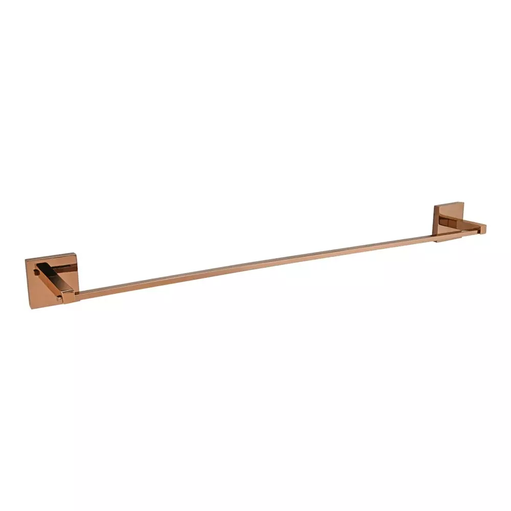 Parryware Sigma Towel Rail 600 mm Length Wall Mount Stainless Steel Deep Rose Gold, T5901A4