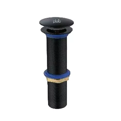 PLATO POP-UP Heavy Special Waste Coupling Brass 32x125 mm Black Finish, 5085 BK