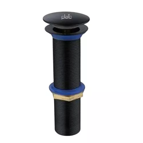 PLATO POP-UP Heavy Special Waste Coupling Brass 32x165 mm Black Finish, 5086 BK