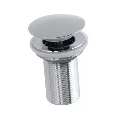 Somany Click Clack Waste Coupling Signature Allied Products Collection Chrome Finish Metal Body, 272150830011