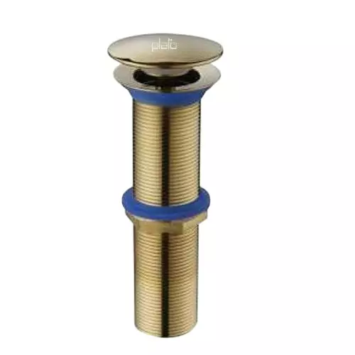 PLATO POP-UP Heavy Special Waste Coupling Brass 32x165 mm Gold Finish, 5086 GD